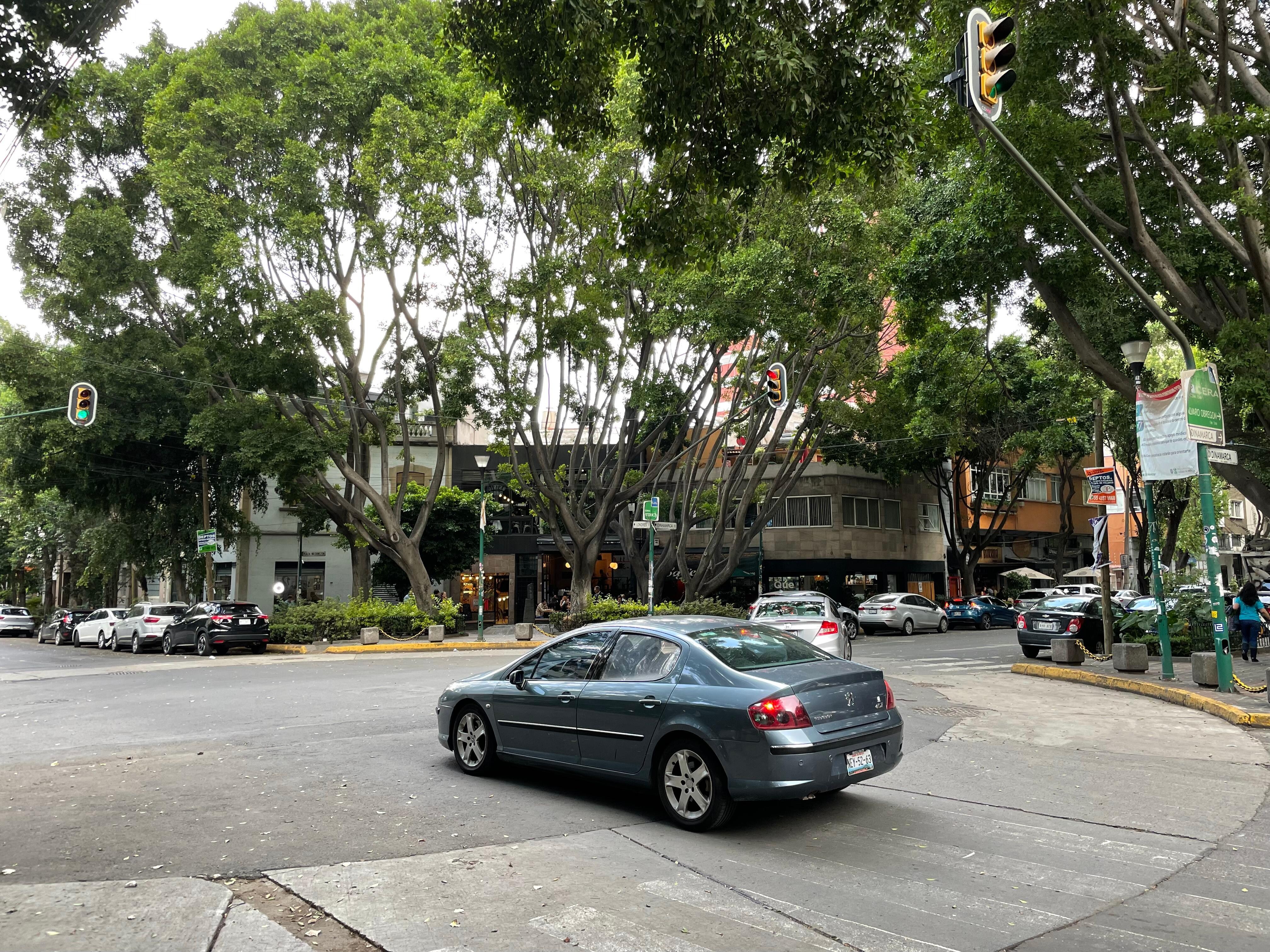 Nearby street.