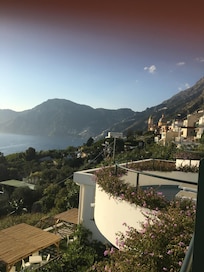 Utsikt fra balkongen