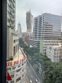 The view from the window of my room