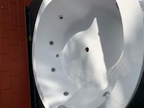 The non functioning jacuzzi