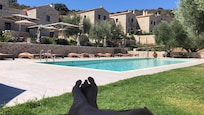 View from the pool