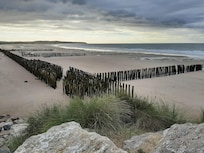 Plage avec marée superbe