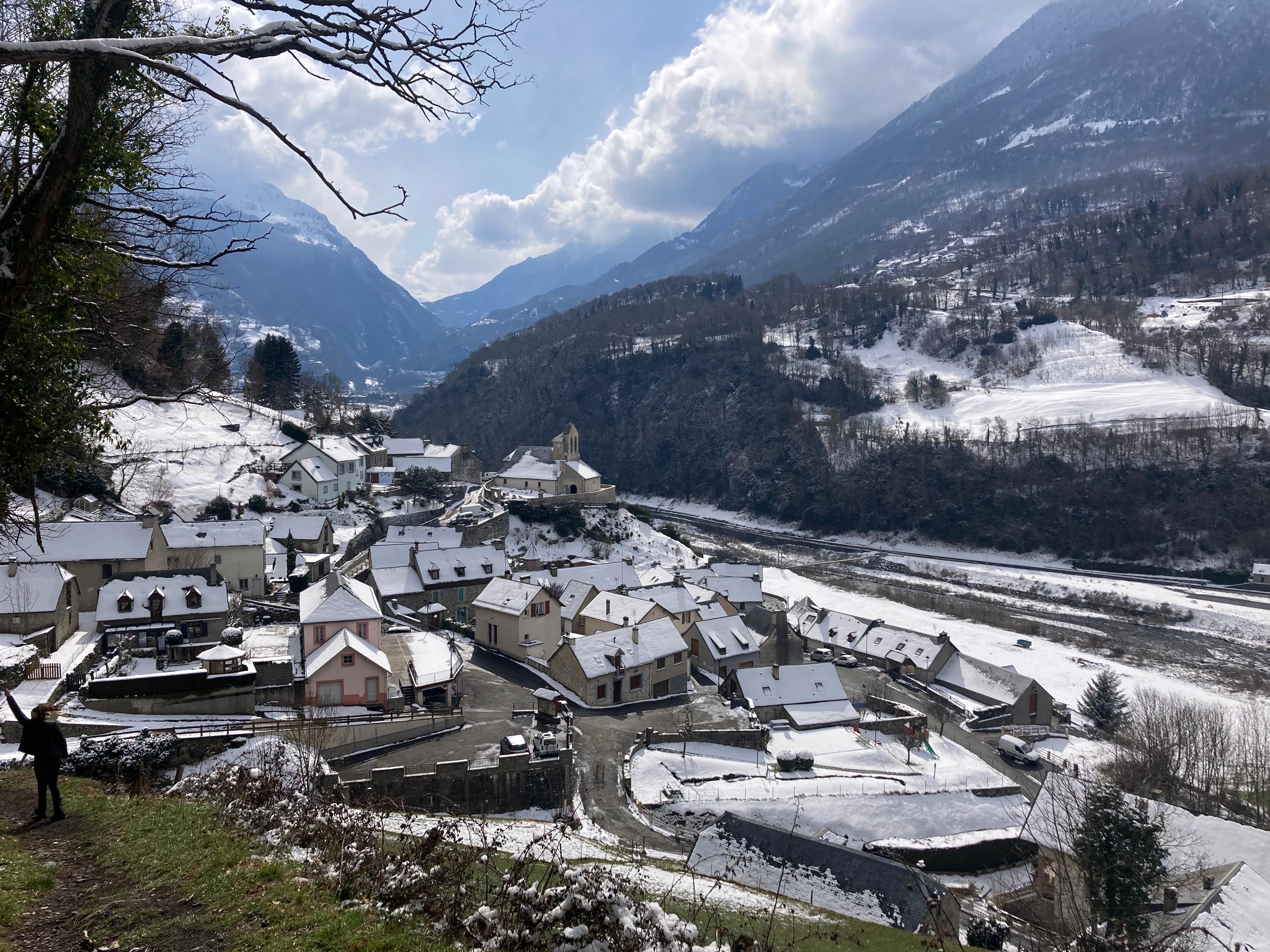 Le village de Saligos