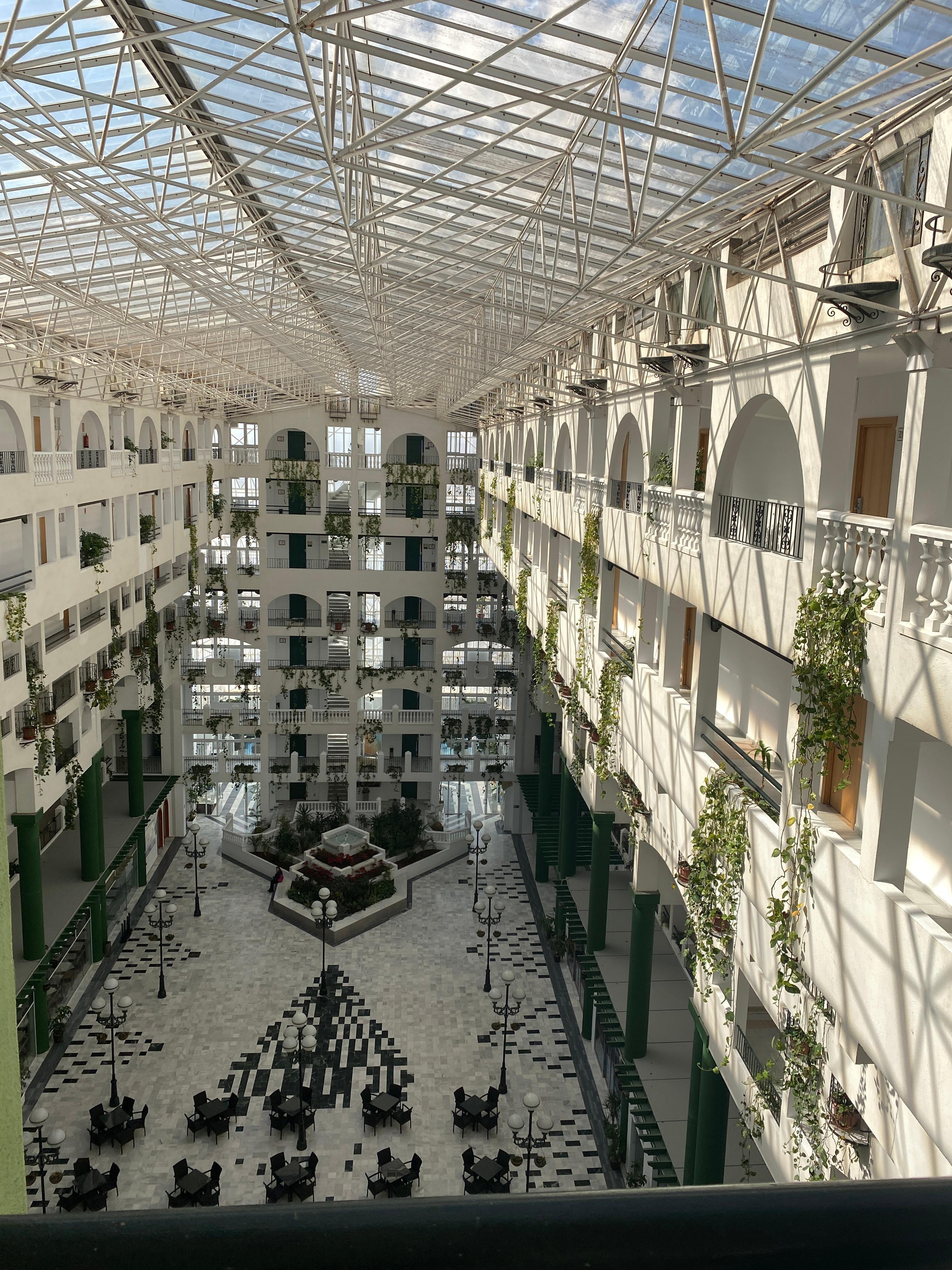 Interior hotel desde planta 7