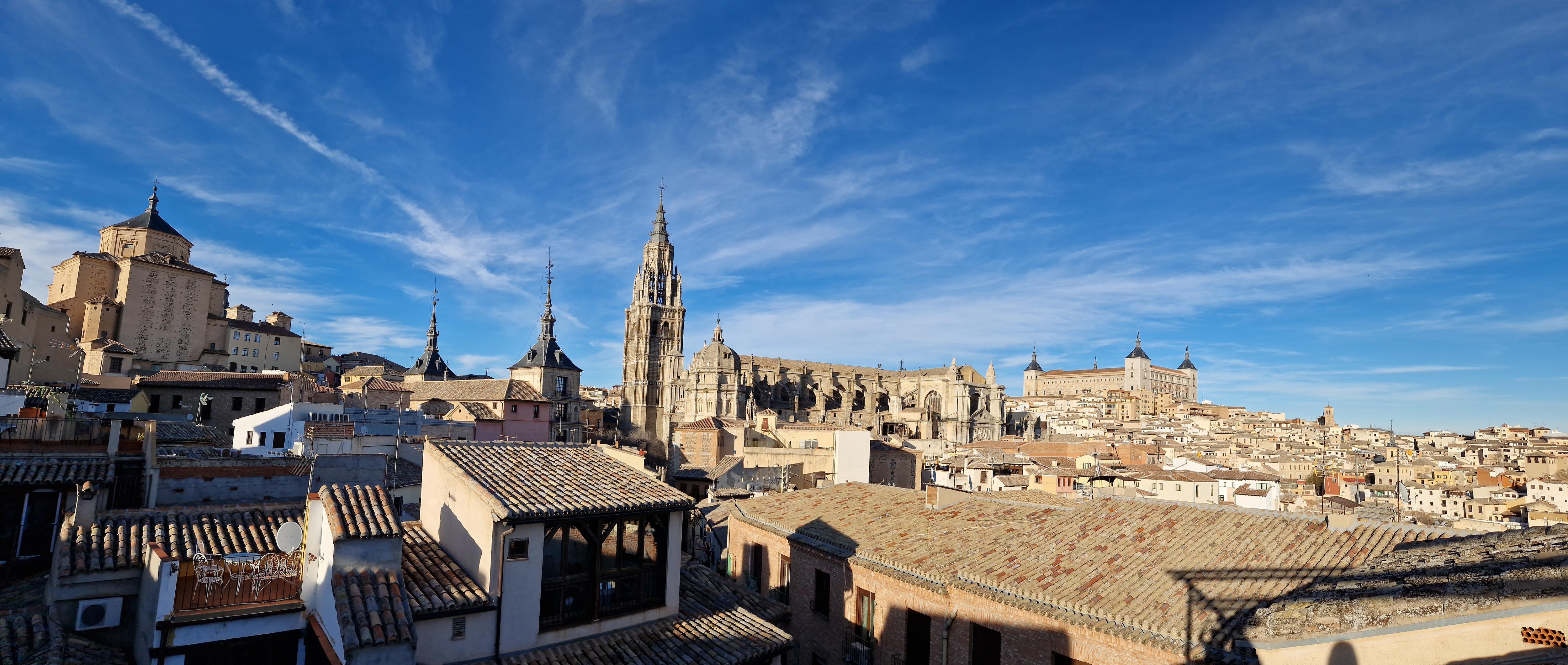 View from roof terrace