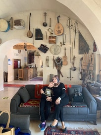 Otelin içinde bekleme salonu