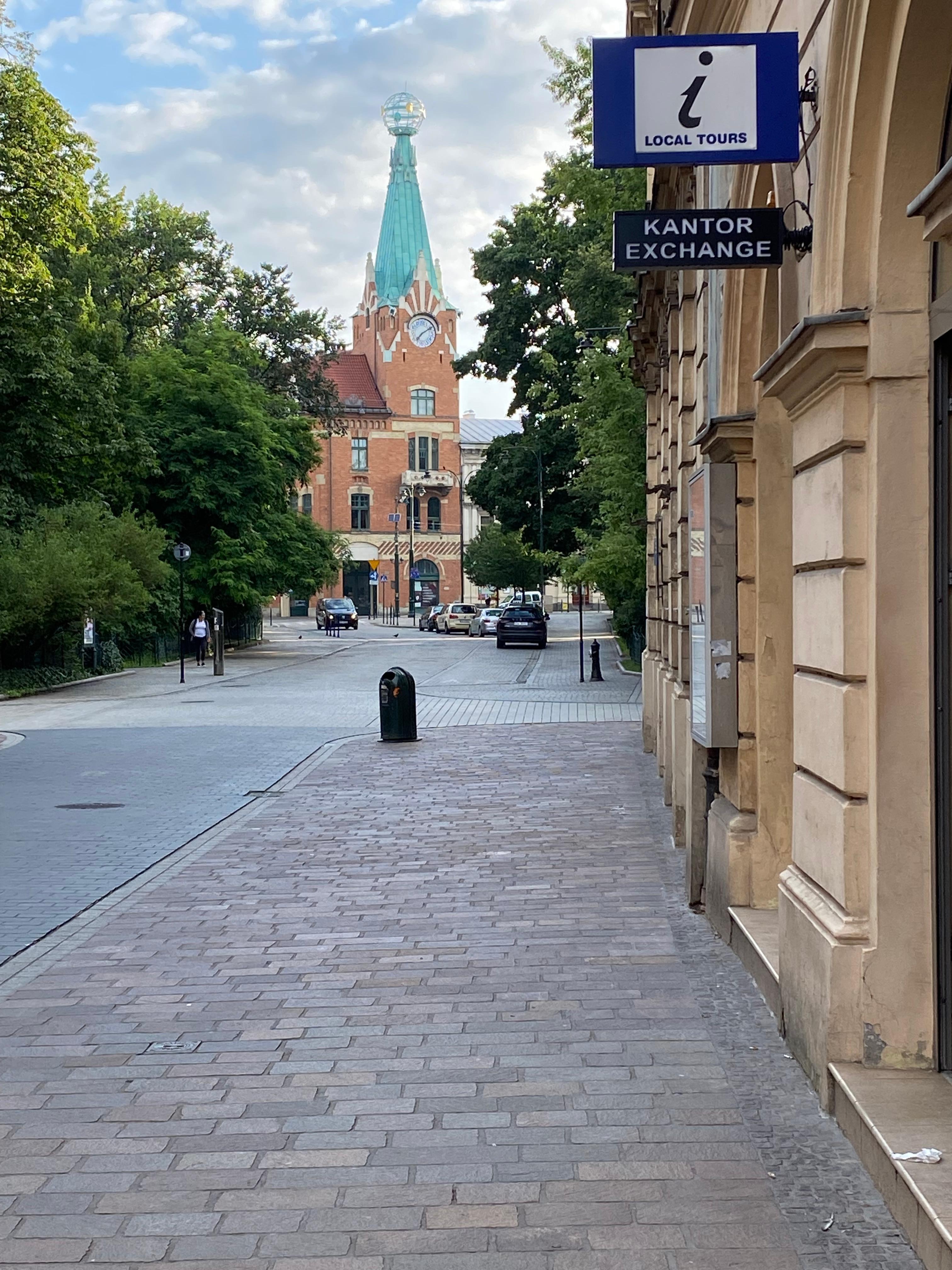 Kl 7 om morgenen lige udenfor døren… ro og fred trods midt i byen