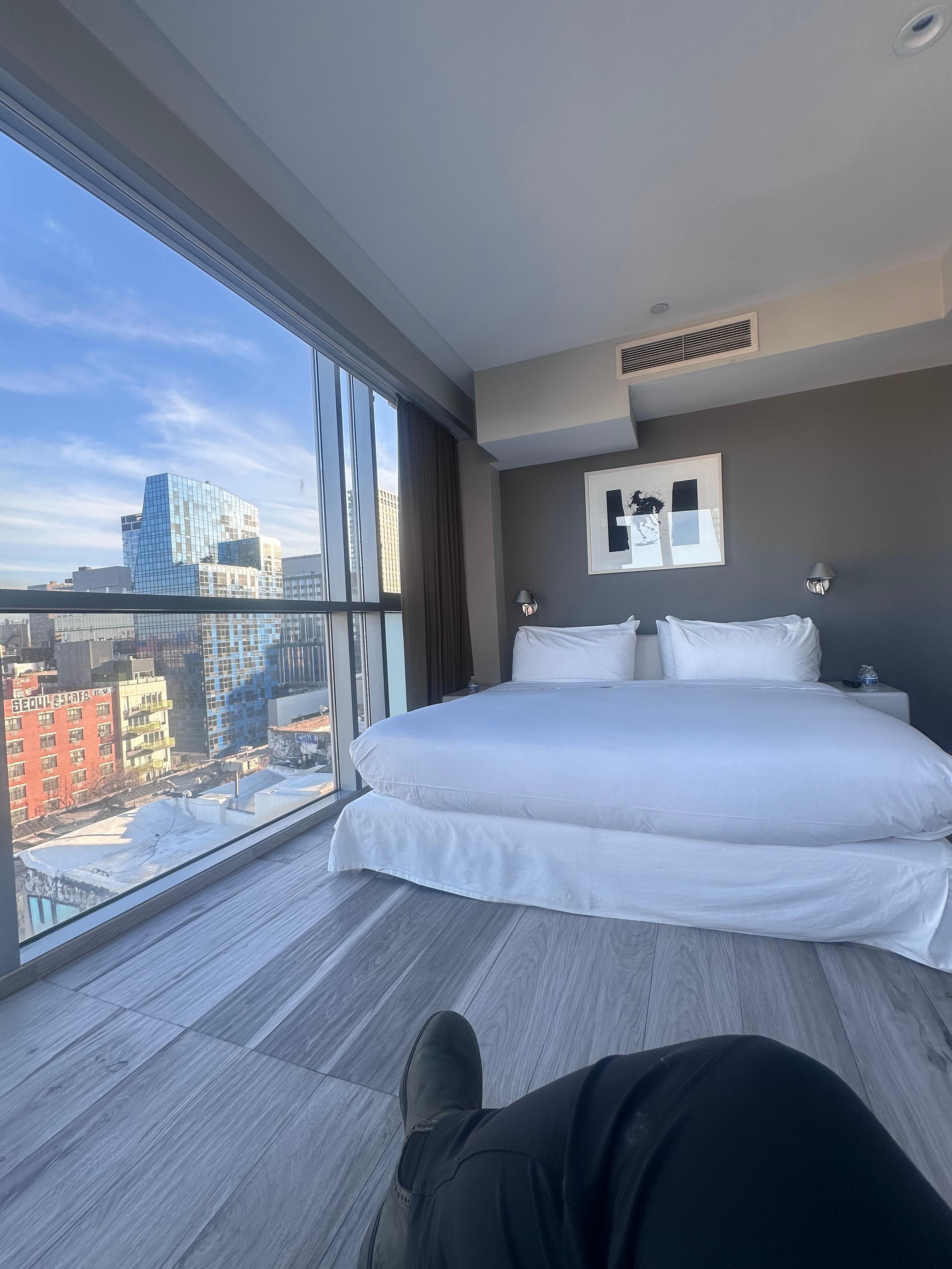 Corner rooms!