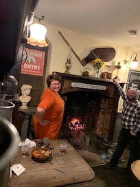 Proper warming fire