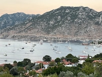 View from balcony.