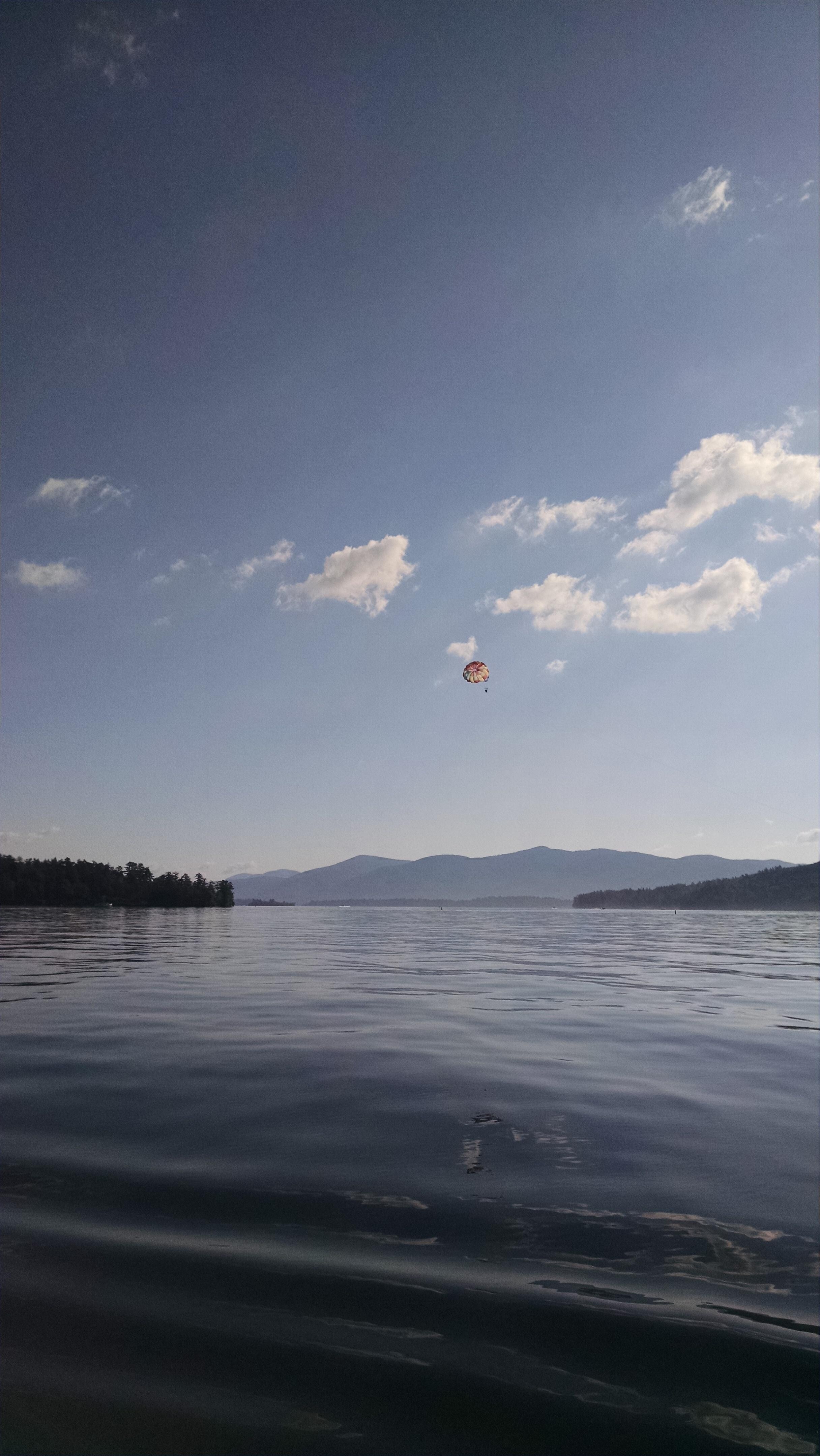 Lake George from the rowboat
