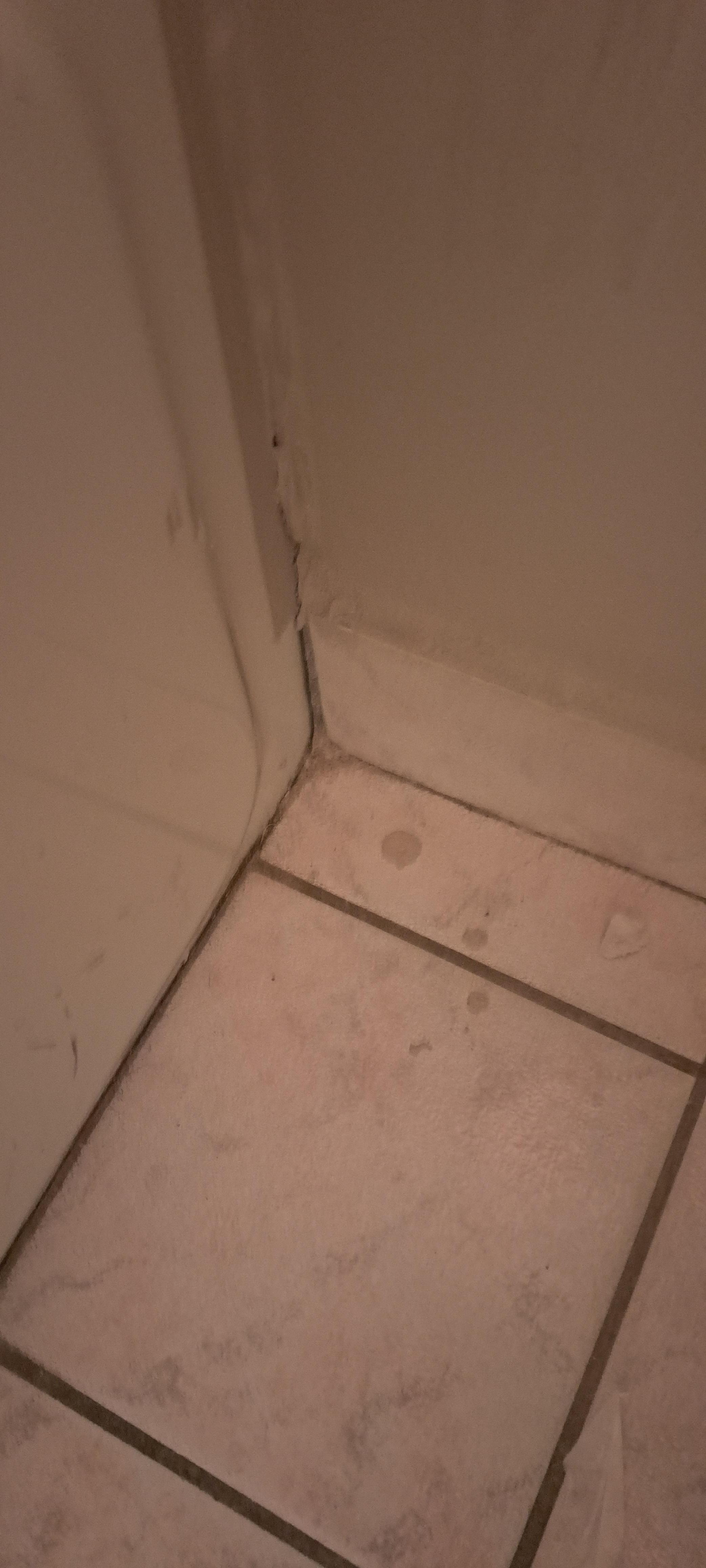 Bathroom floor