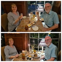Anniversary meal