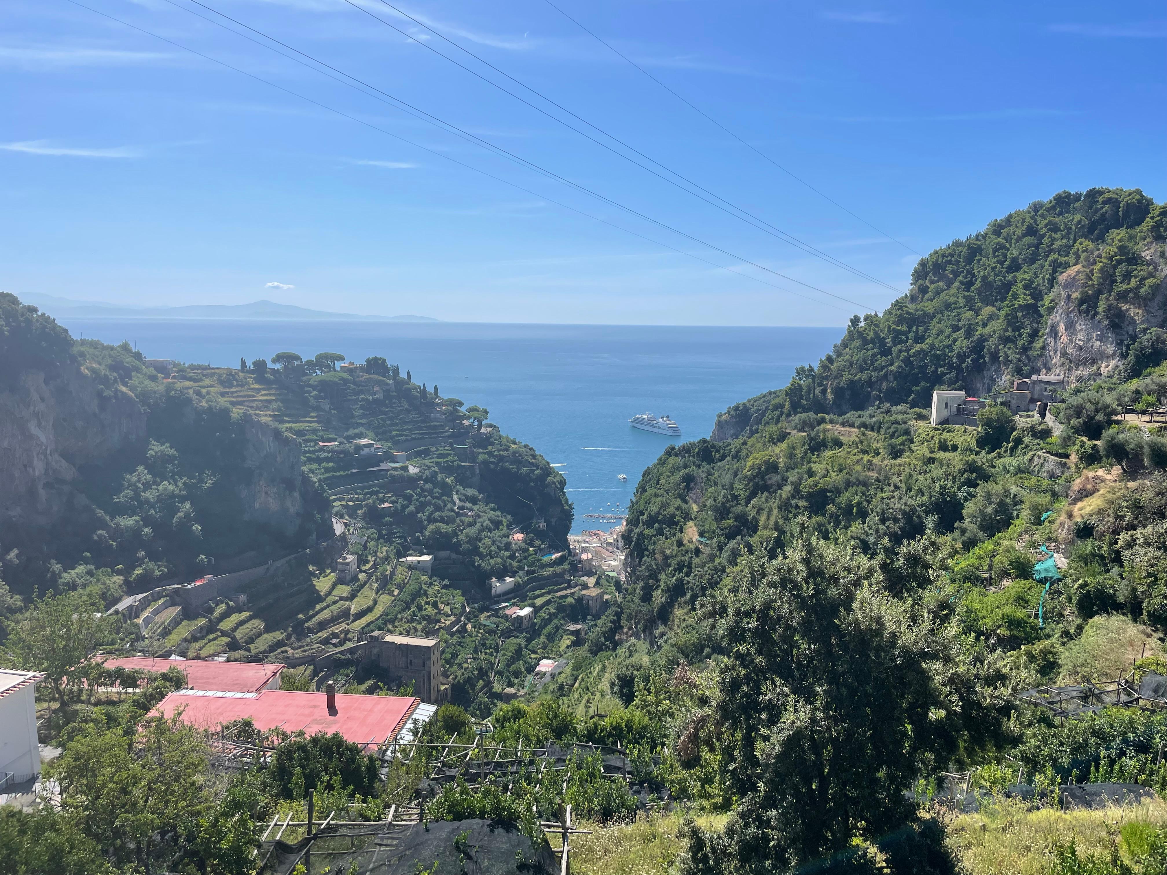 View from balcony daytime