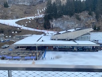 View from our room (401) directly opposite the gondola