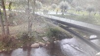 Bridge over to entrance