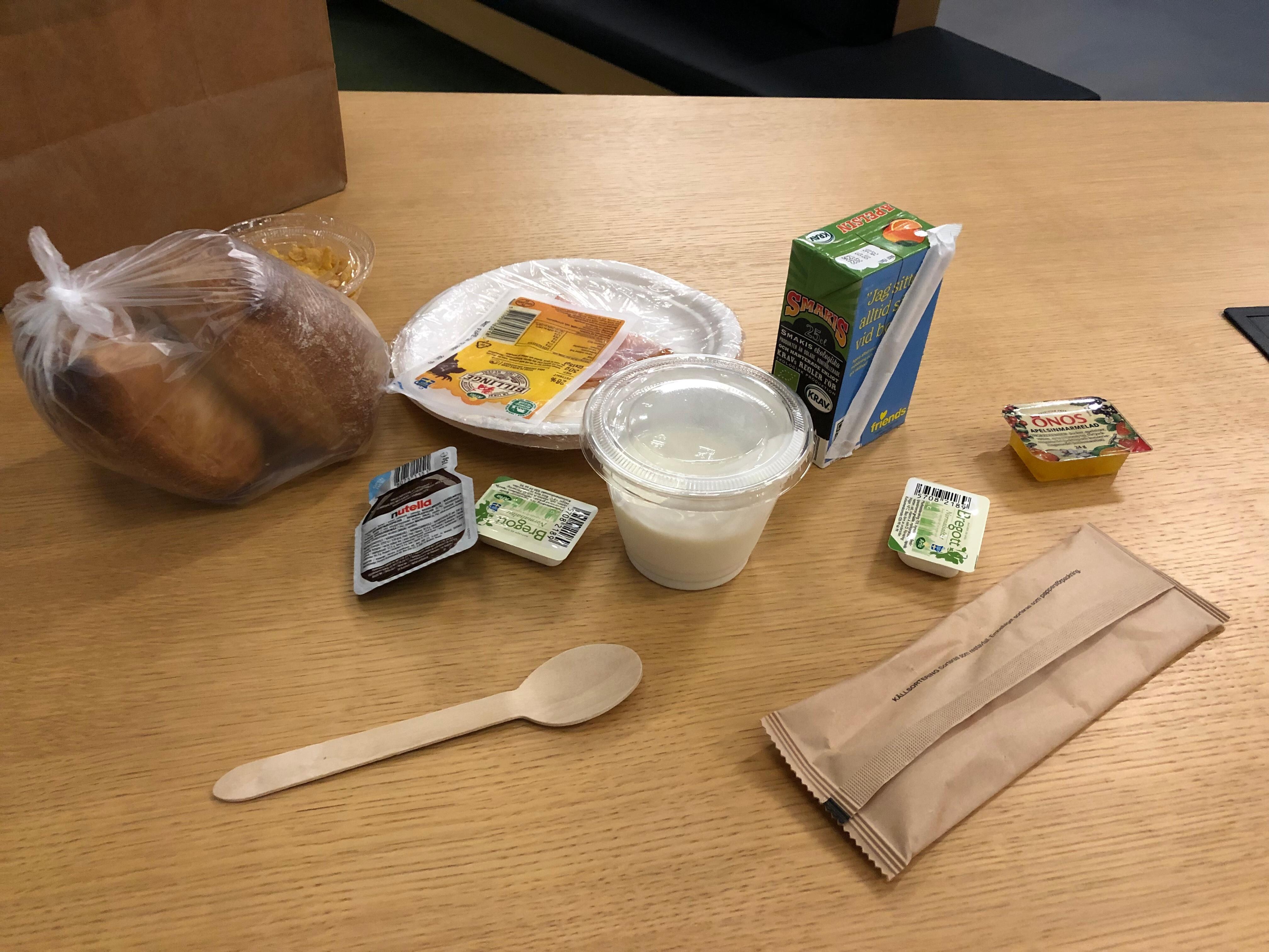 Frokosten i en pose