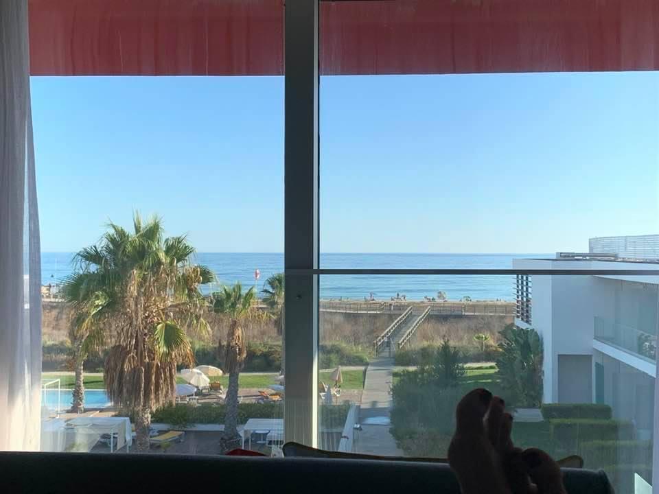 View from our bed 