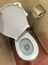 defekter Toilettendeckel