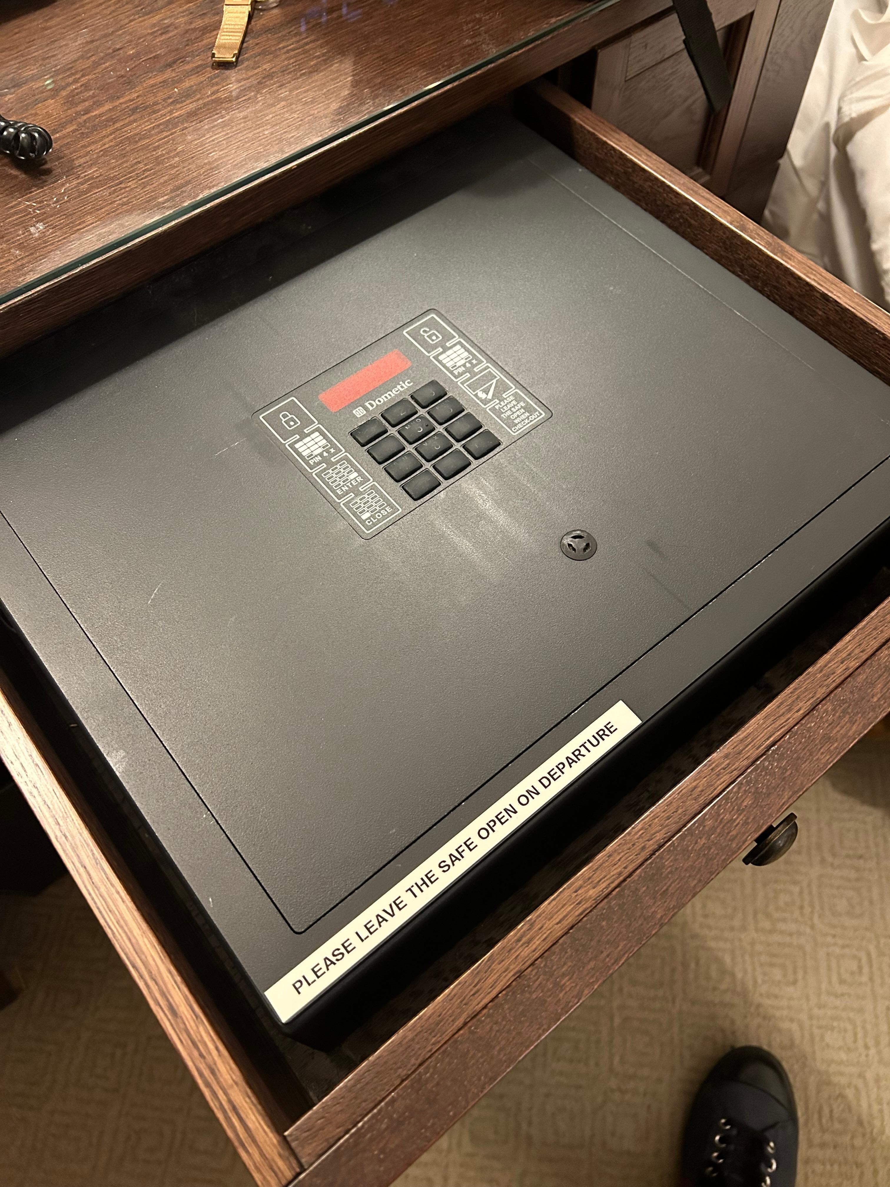 セキュリティボックスが使えなかった。