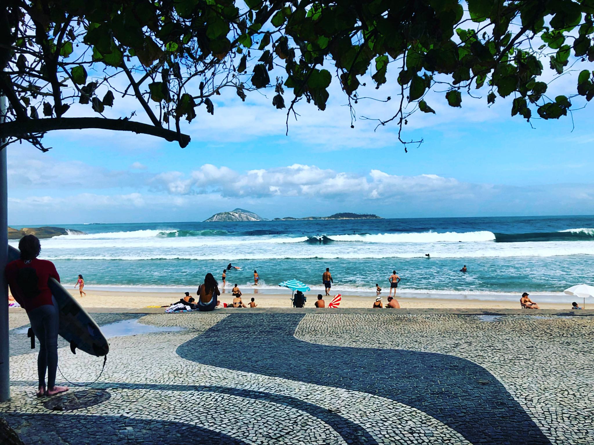 Arpoador Beach in Ipanema