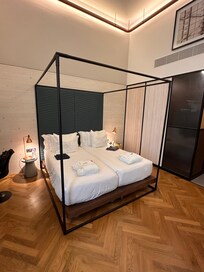 Letto matrimoniale a due materassi