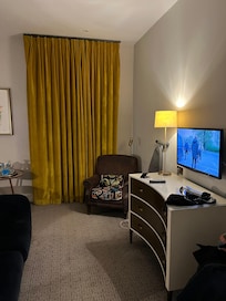 Bedroom seating area