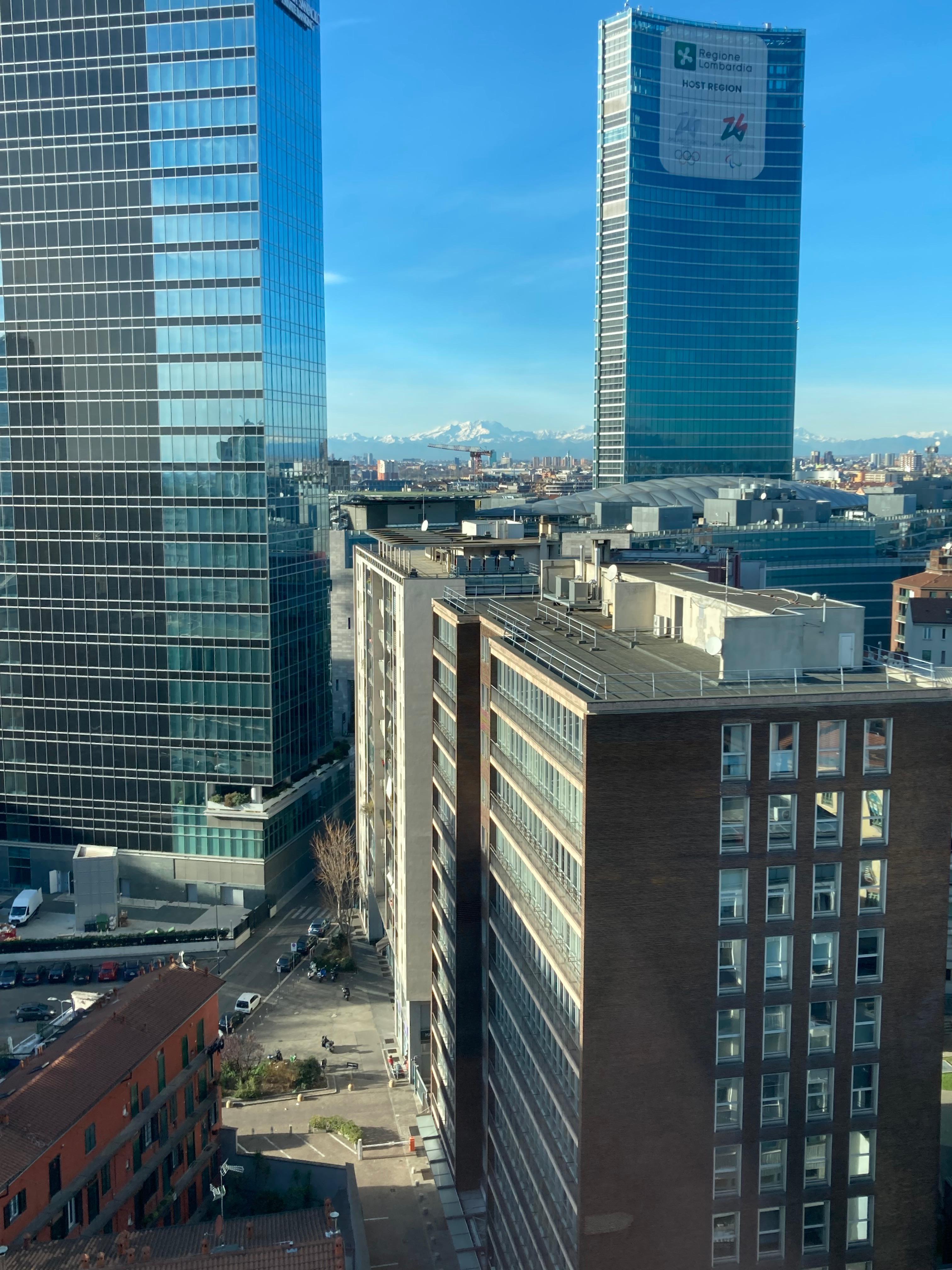 From our room view of the alps 