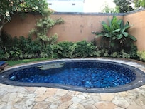 Luxury private pool villa outdoor area