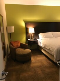 Master bedroom with king