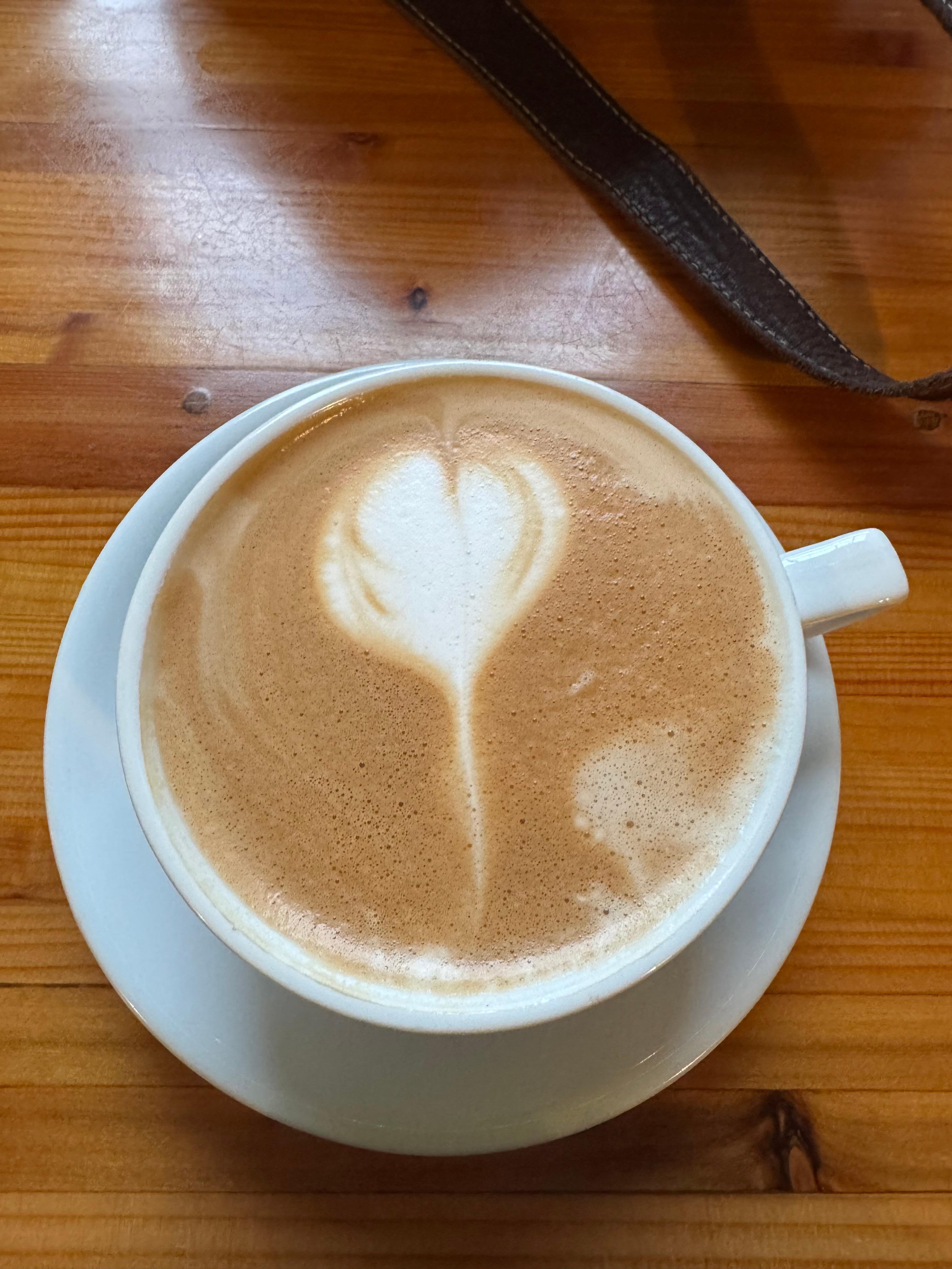 Coffee girl latte