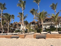 view from the beach