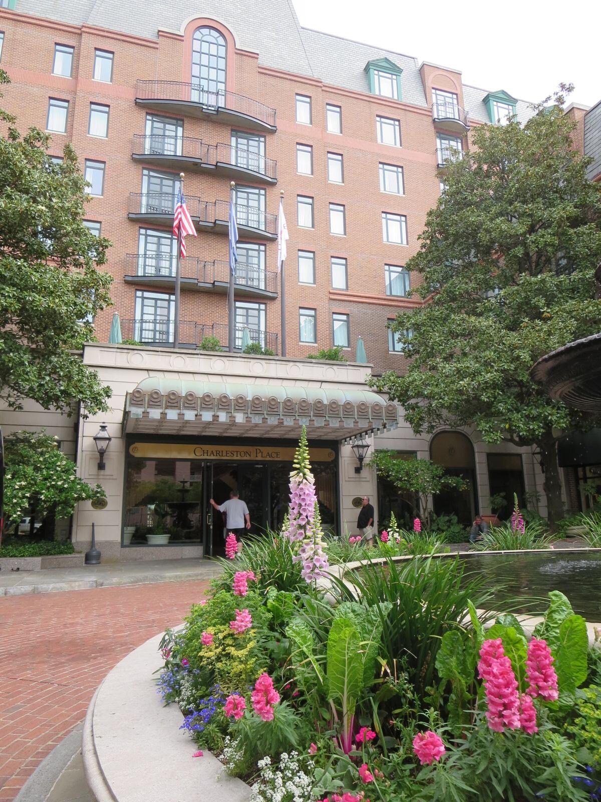 Elegant lobby!