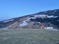 Morning view on Planai