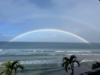 View off the balcony