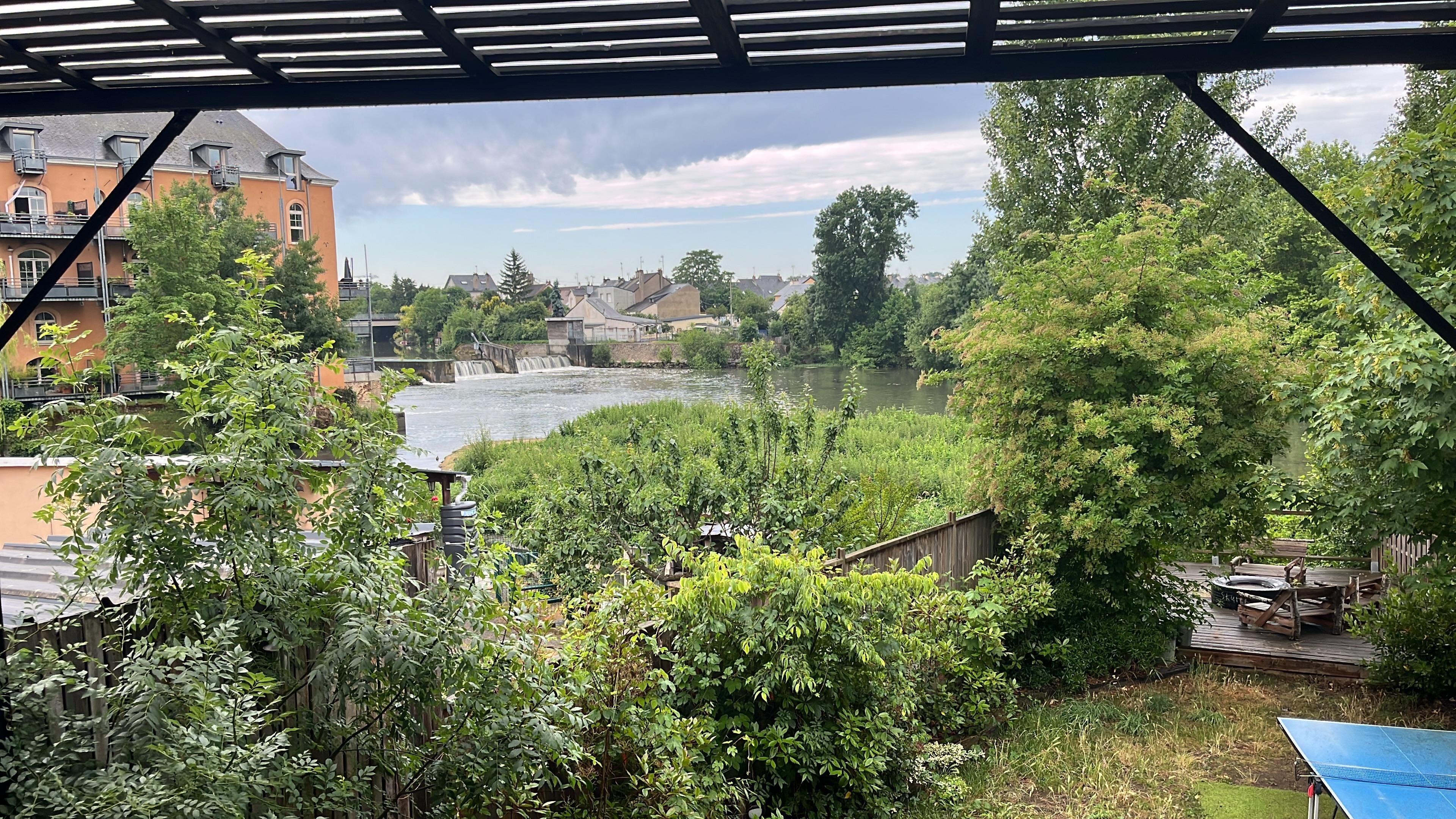 Beautiful view from the back window