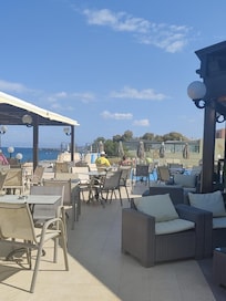 Poolside Dining Area