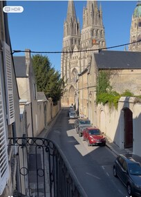 View from our little balcony