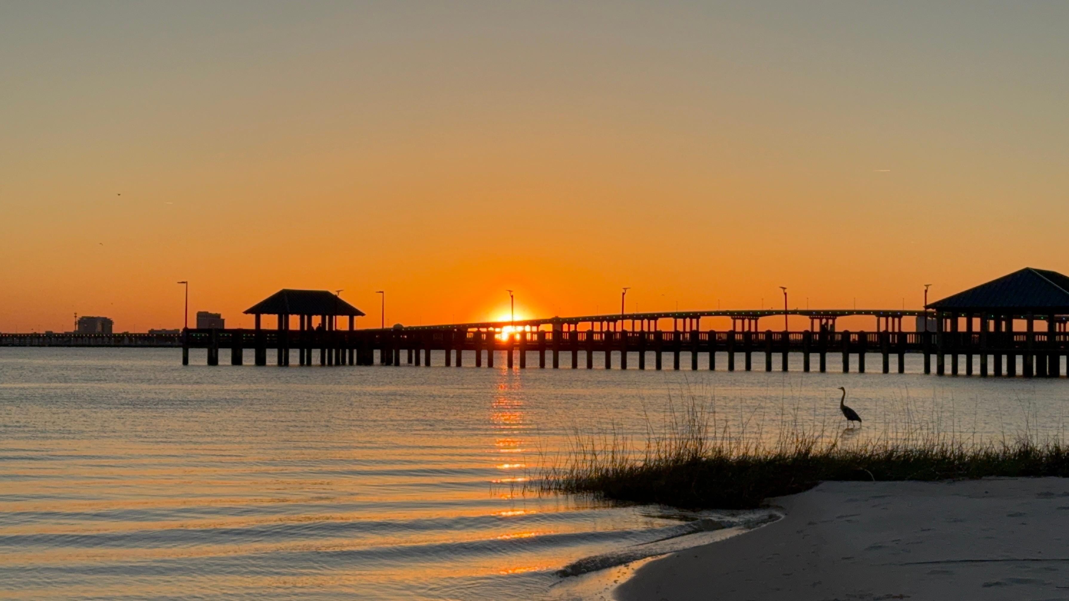 Sunset at Front Beach only a couple blocks away from the condo! 