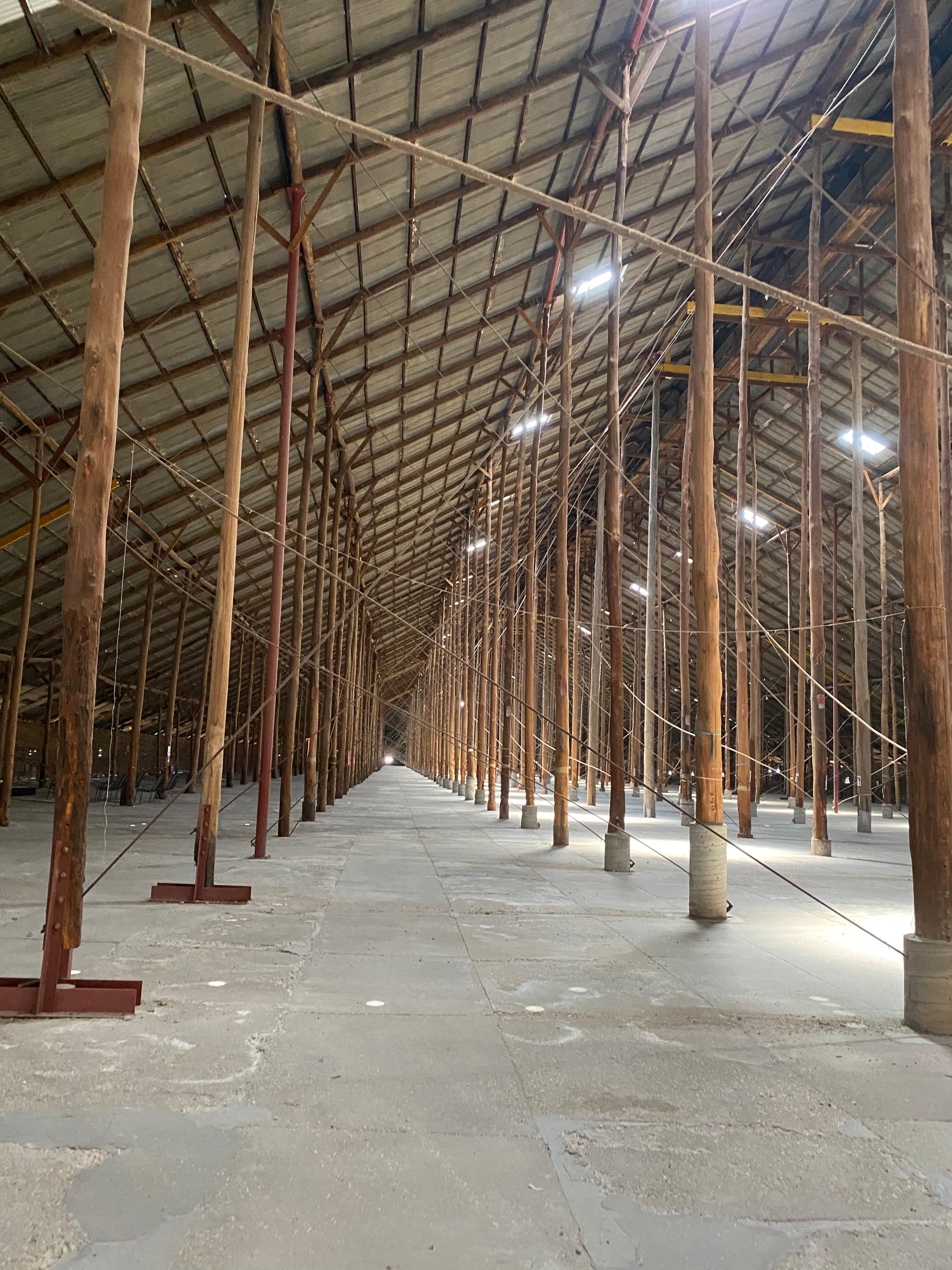 Stick shed at Mertoa