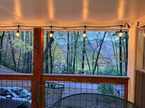 Looking off the porch