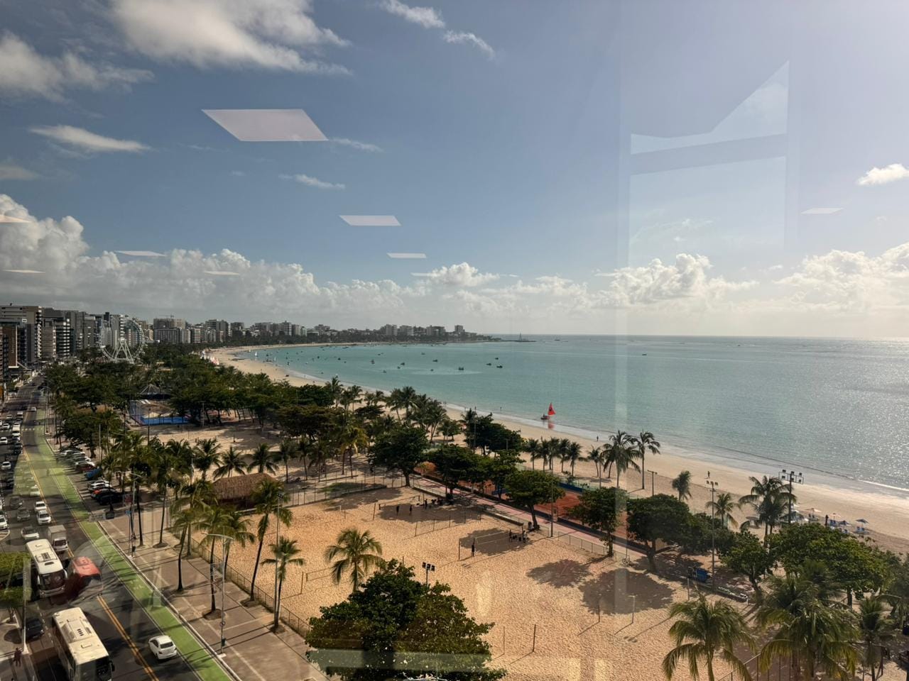 Vista do restaurante.