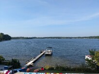 The lake, taken from the deck.