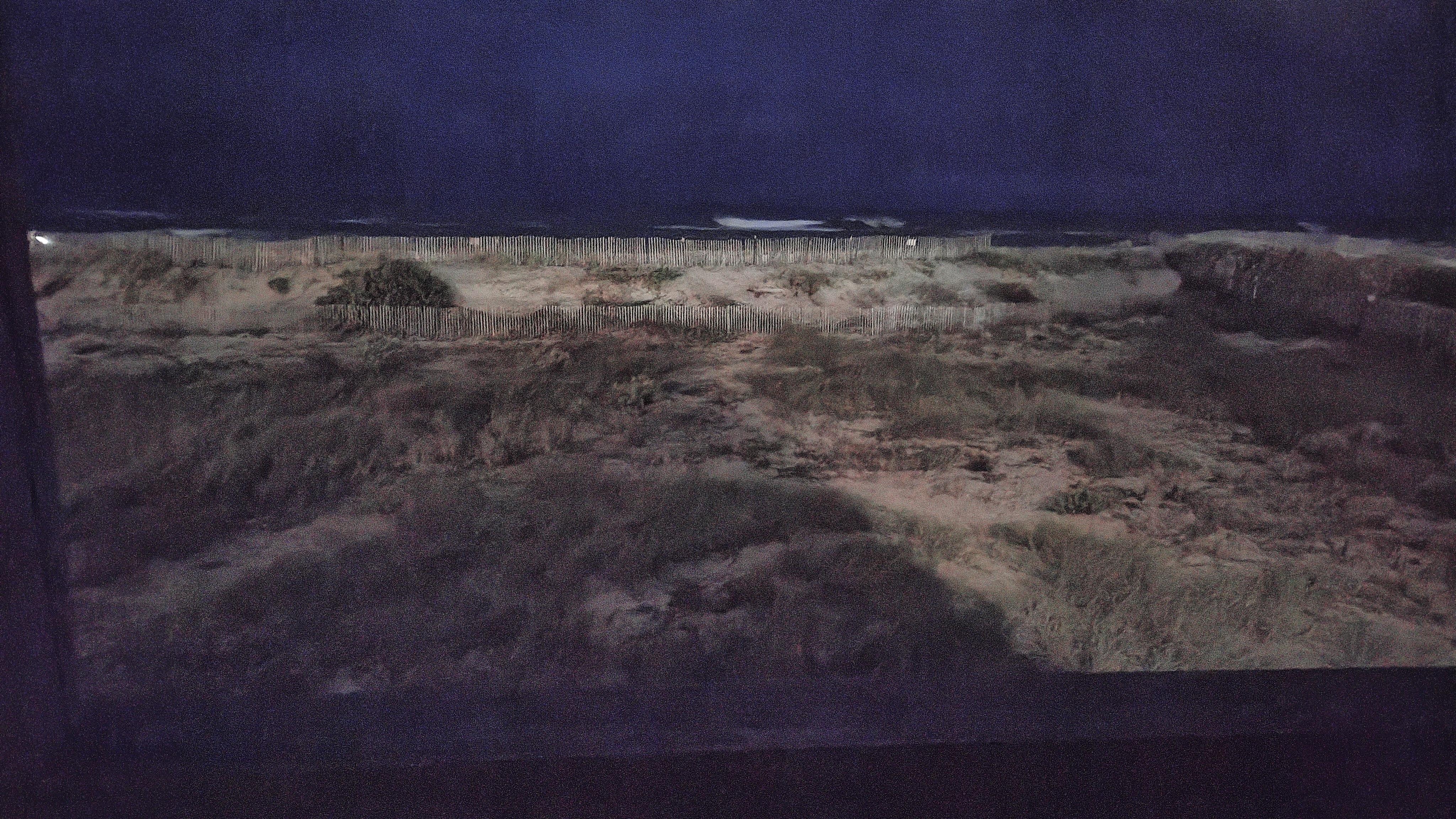 Night shot from balcony