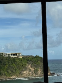 View of the villas from a panoramic view room
