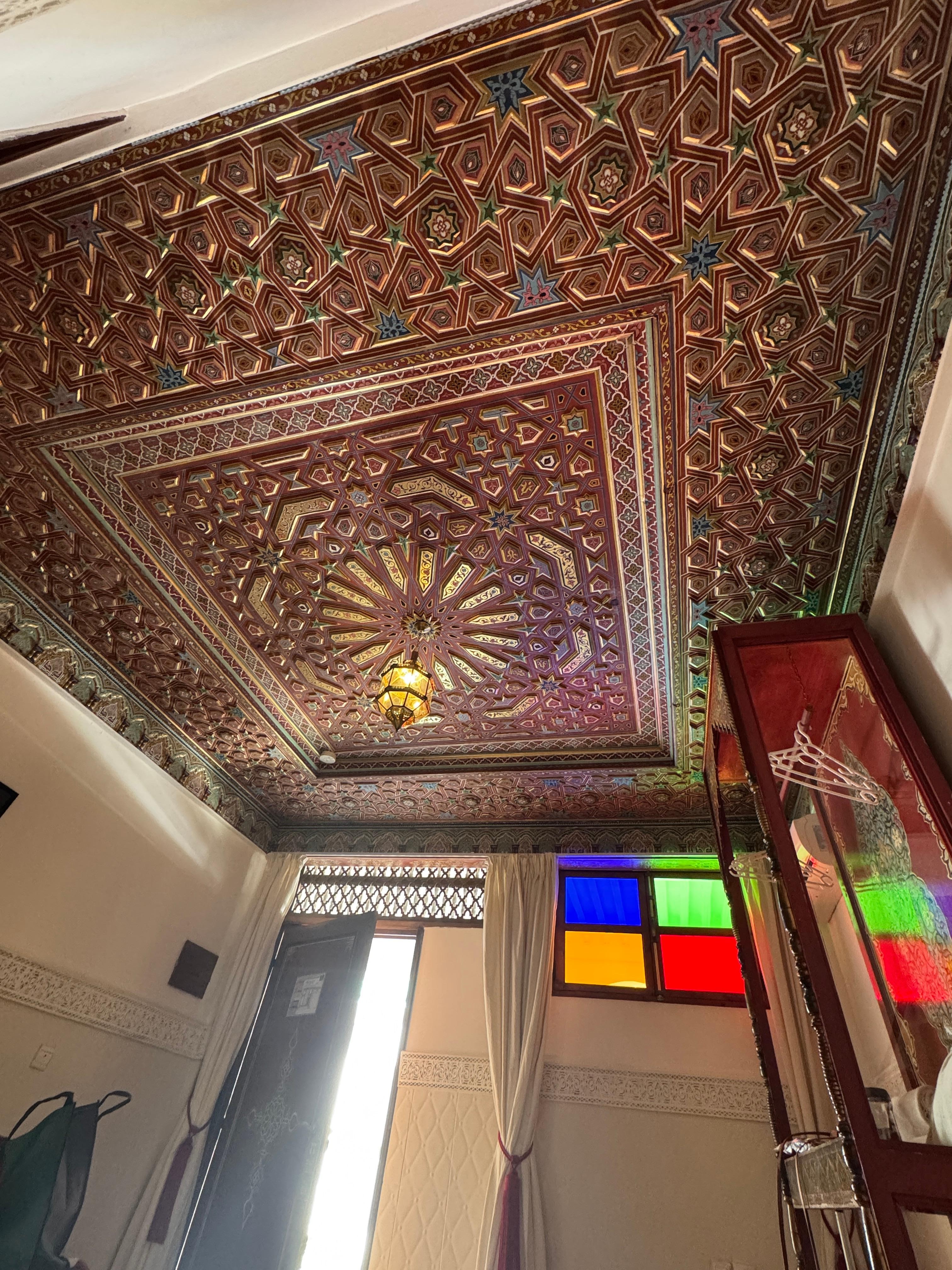 Incredible ceiling in my room