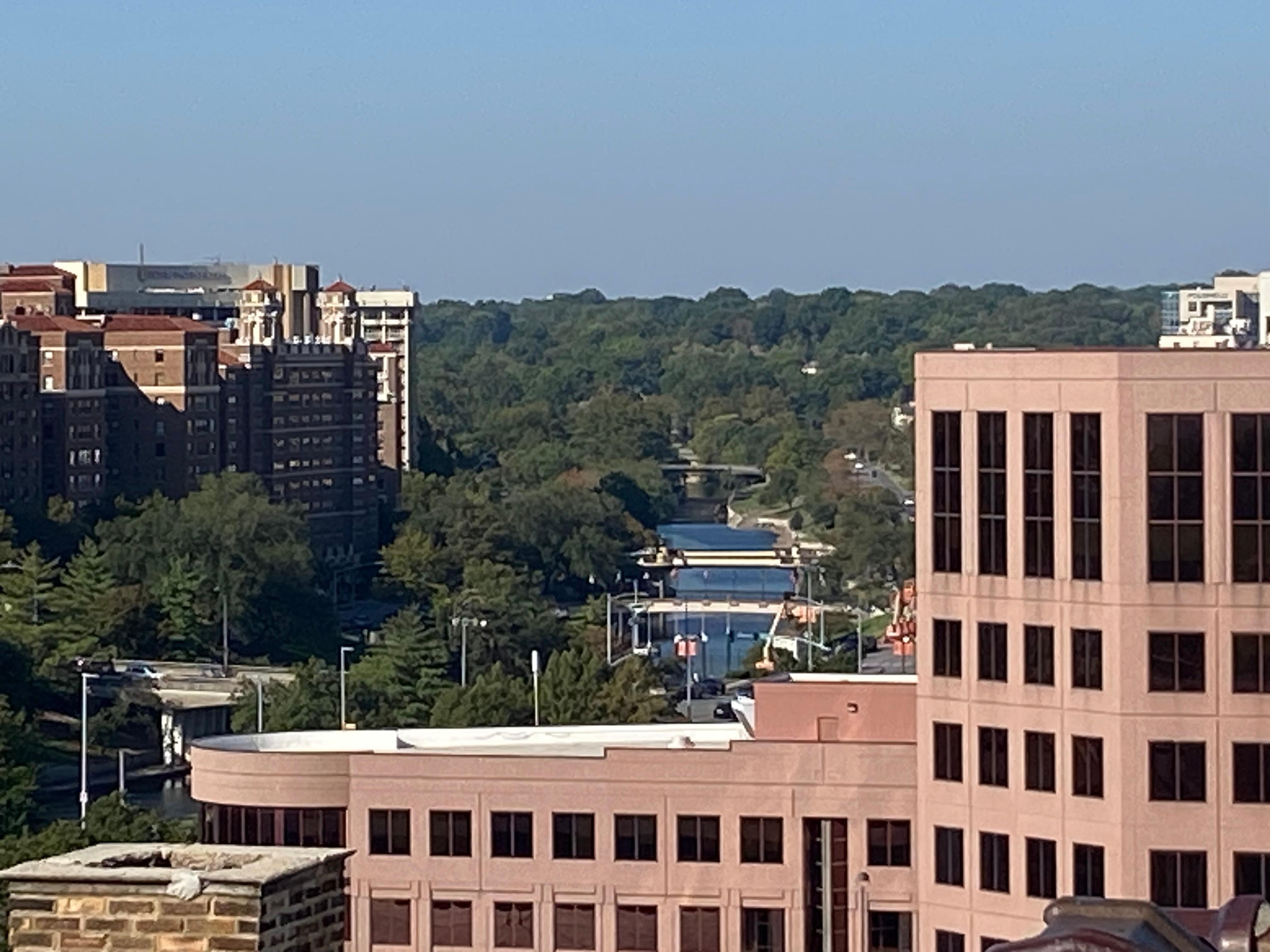 Brush creek at plaza