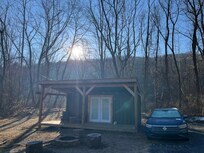 Sunrise over the mountains with the sound of the creek made for a nice morning…