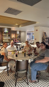Eating at a spanish restaurant