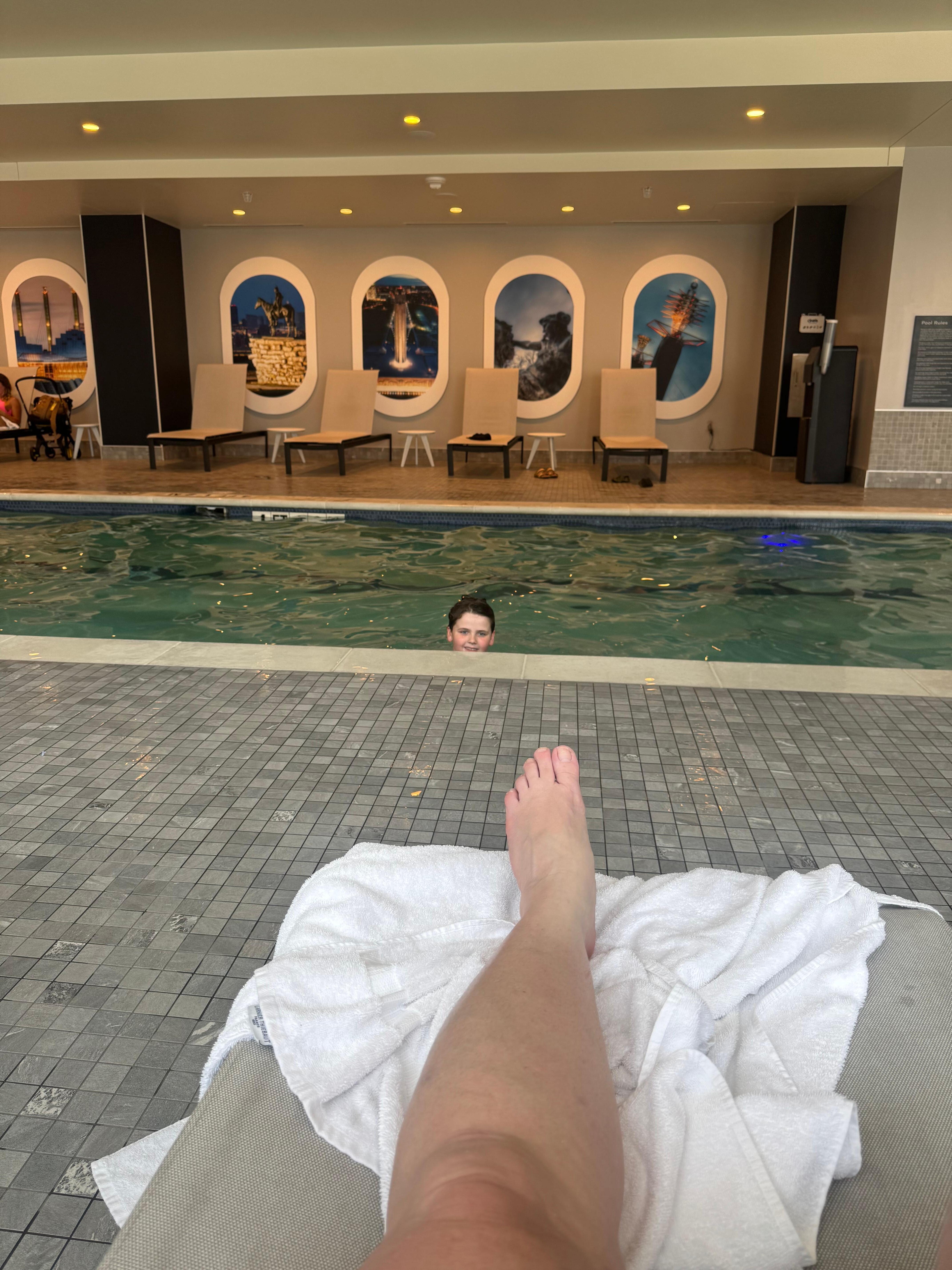 Pool was great. 